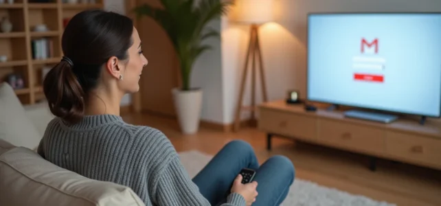 Comment réussir la connexion à Gmail sur votre TV connectée facilement Comment réussir la connexion à Gmail sur votre TV connectée facilement